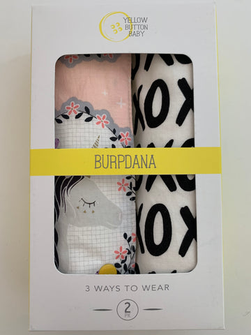 Unicorn / XOXO Burpdana Gift Set