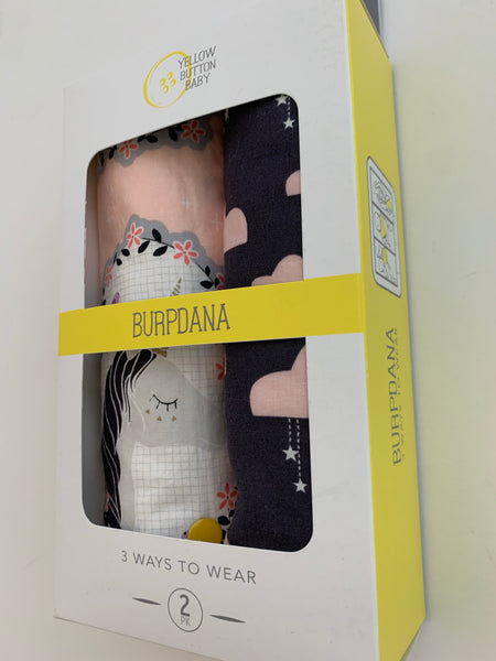 Unicorn / Cloud Burpdana Gift Set