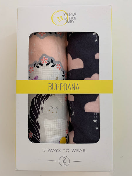 Unicorn / Cloud Burpdana Gift Set
