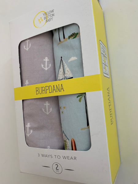 Anchor / Beach Burpdana Gift Set