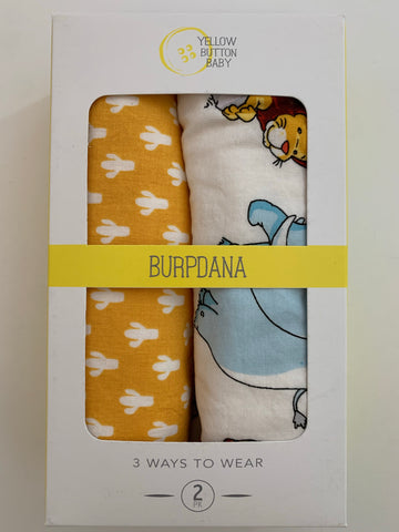 Animal / Cactus Burpdana Gift Set